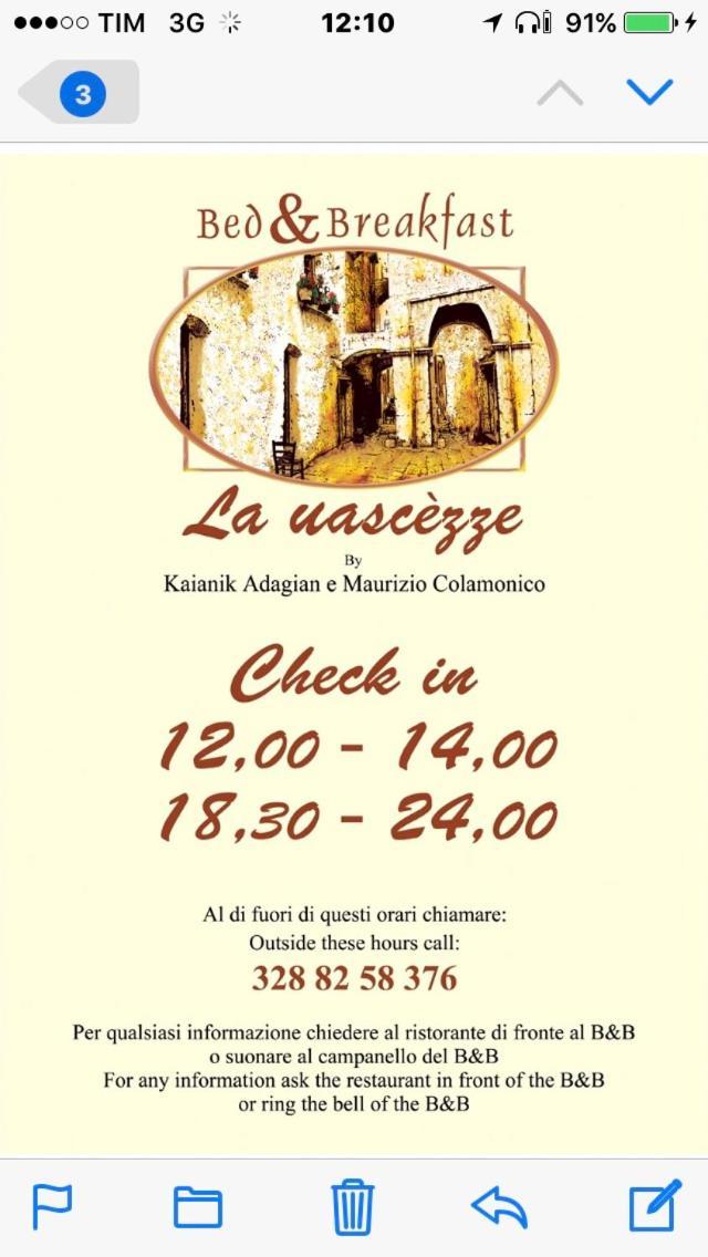 B&B La Uascezze Барі Екстер'єр фото